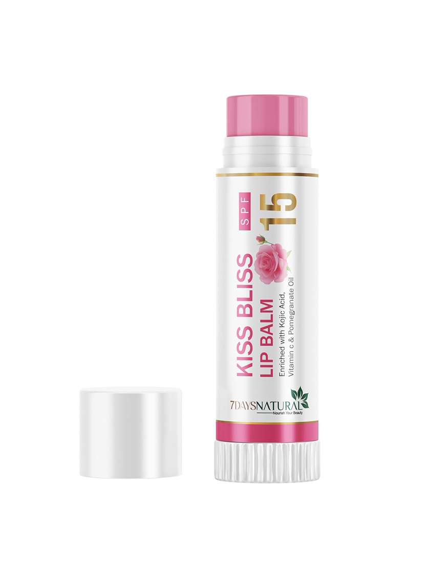 7daysnatural rose tinted vitamin c + kojic acid lip balm spf 15  for soft, pink lips - 22464850 -  Standard Image - 2