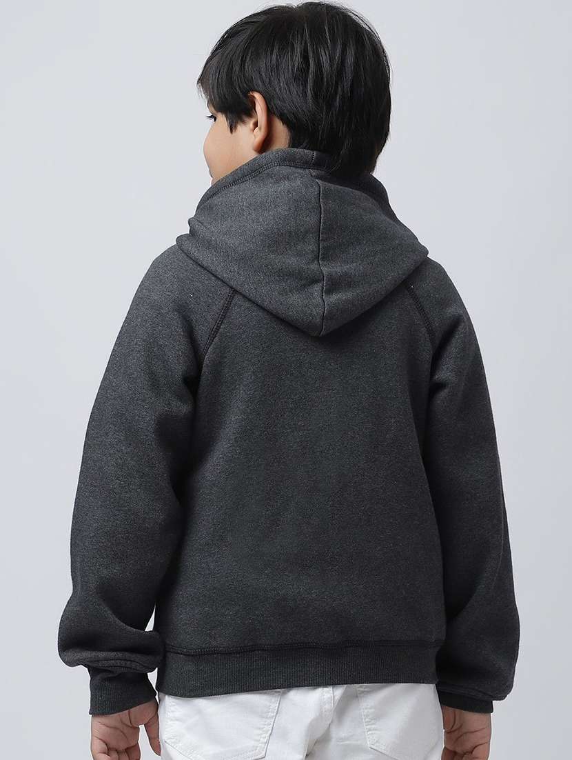 boys grey fleece regular jackets & coat - 22464994 -  Standard Image - 2