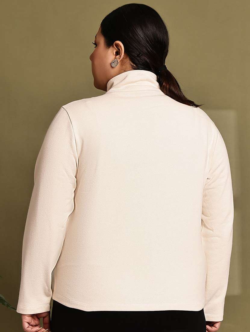 women beige cotton blend regular jacket - 22465023 -  Standard Image - 2