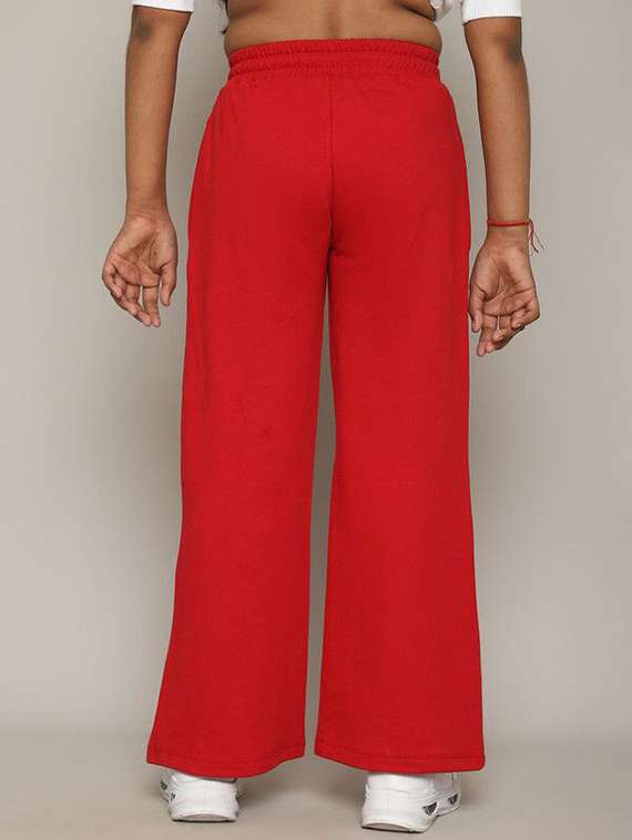girl red cotton track wear - 22465080 -  Standard Image - 2