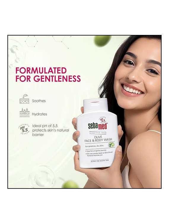 sebamed olive face & body wash - 22465164 -  Standard Image - 2