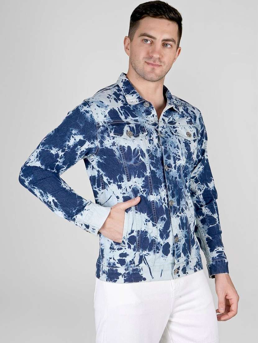 men blue denim denim jacket - 22465167 -  Standard Image - 2
