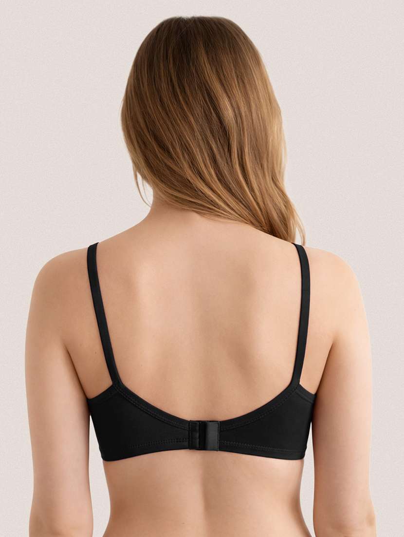 women pack of 2 solid lightly padded regular bra - 22465172 -  Standard Image - 2