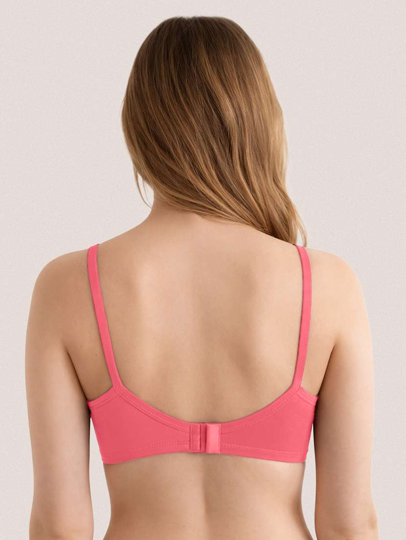 women pack of 2 solid lightly padded regular bra - 22465178 -  Standard Image - 2