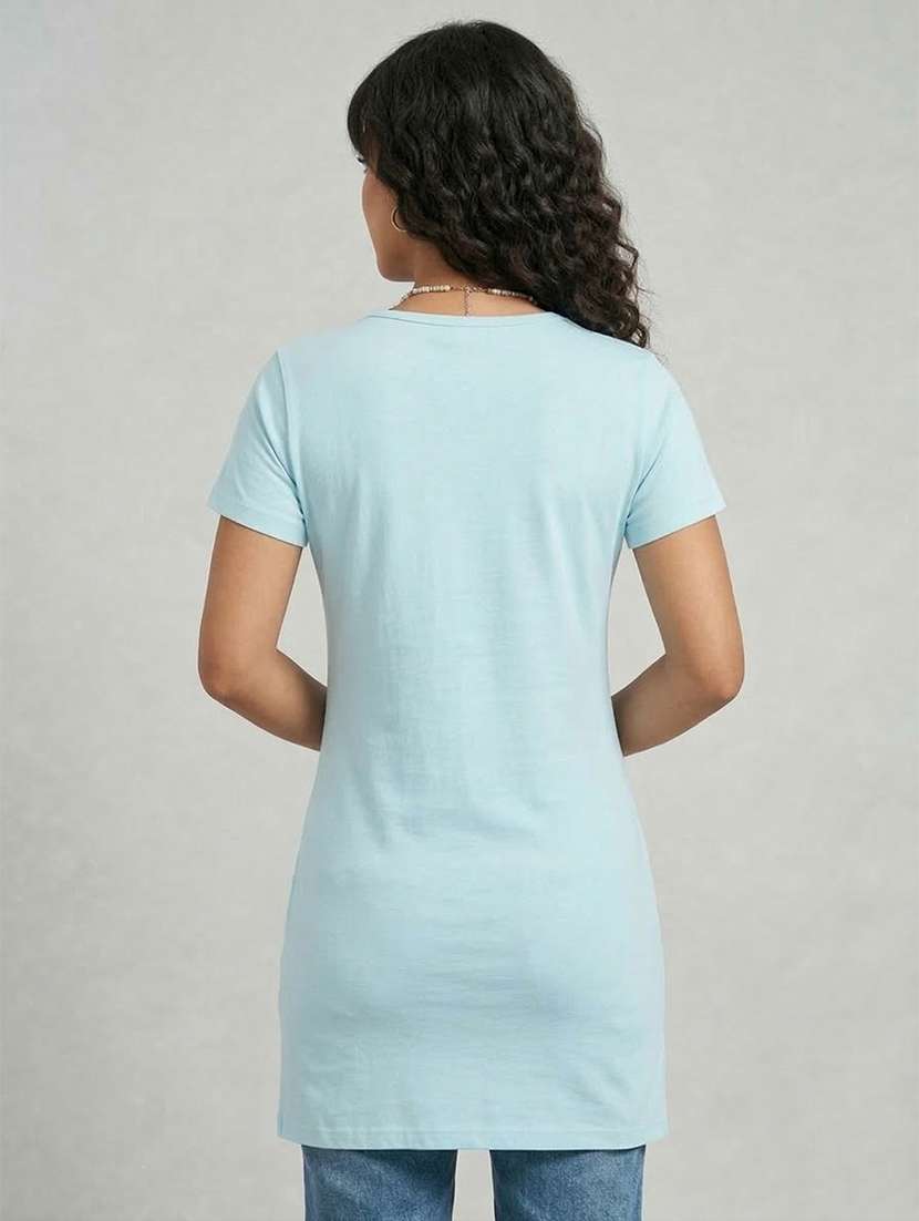 women pack of 2 printed short sleeve loungwear t-shirt - 22465363 -  Standard Image - 2