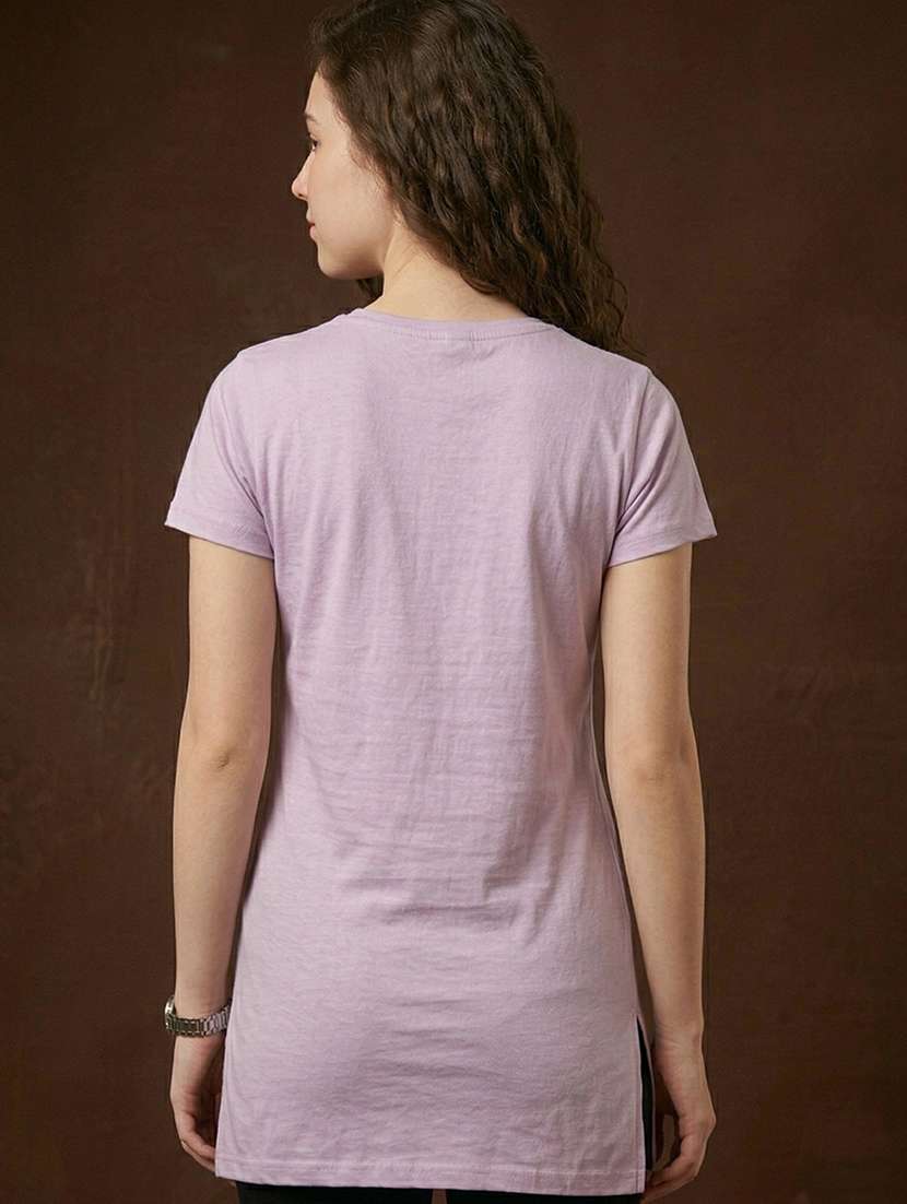women pack of 2 printed short sleeve loungwear t-shirt - 22465375 -  Standard Image - 2