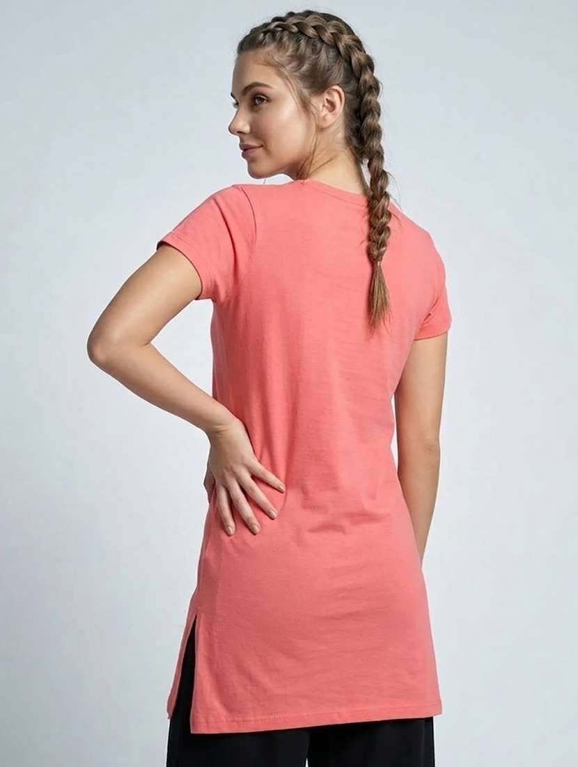 women pack of 2 printed round neck lounge-tshirt - 22465628 -  Standard Image - 2