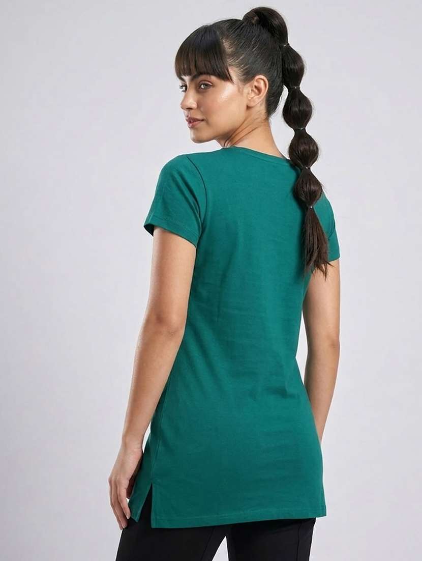 women pack of 2 printed round neck lounge-tshirt - 22465649 -  Standard Image - 2