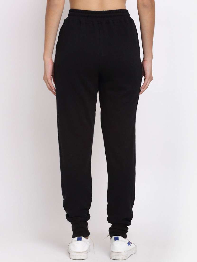women black cotton track pant - 22466117 -  Standard Image - 2