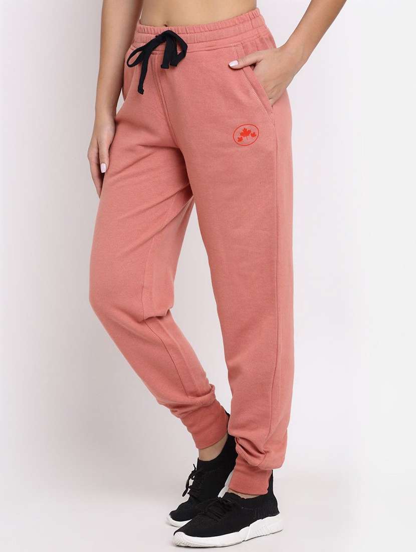 Women Pink Cotton Track Pant - 22466121 -  Standard Image - 2