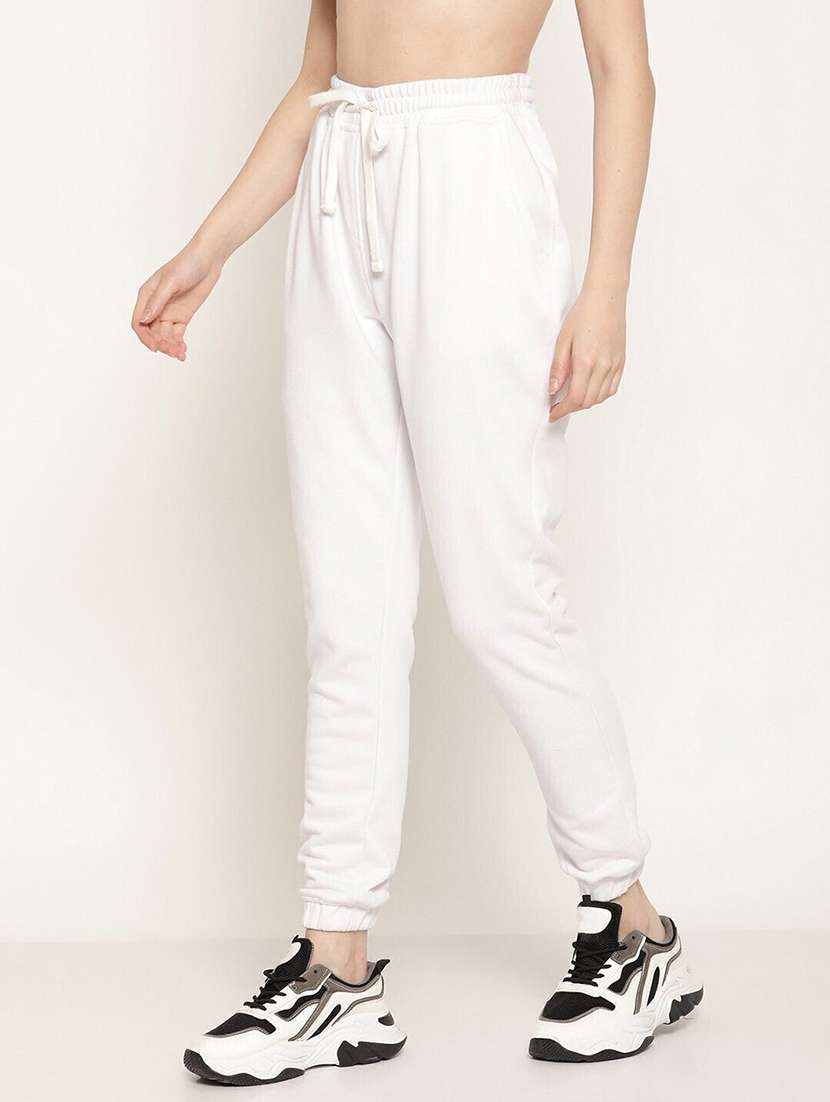 women white cotton track pant - 22466175 -  Standard Image - 2