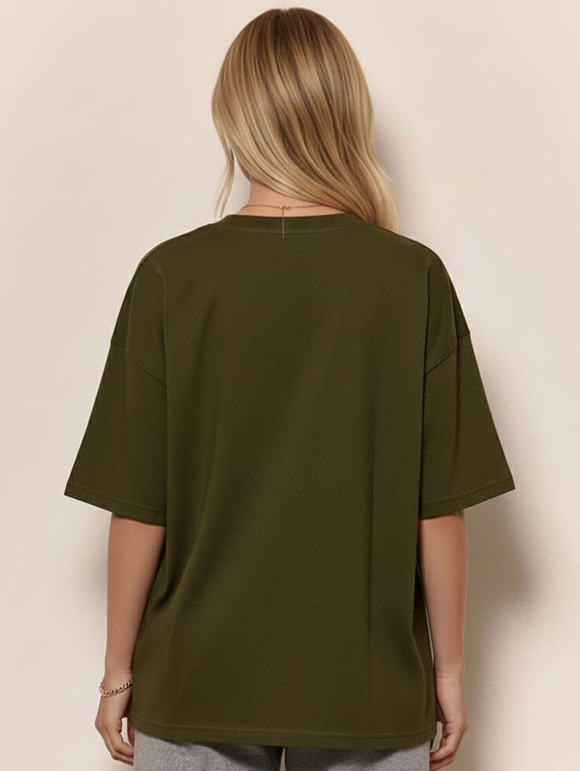 women printed short sleeve oversized t-shirt - 22466808 -  Standard Image - 2