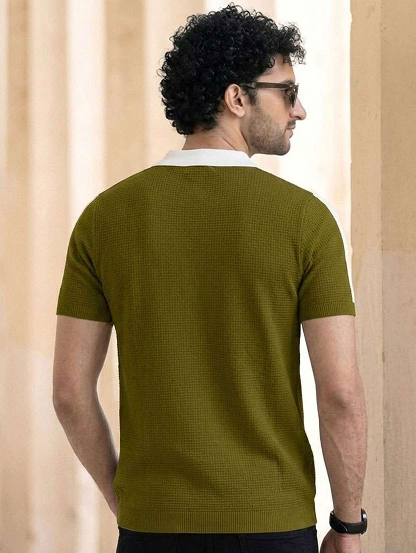 men color block short sleeve regular fit polo t-shirt - 22467033 -  Standard Image - 2