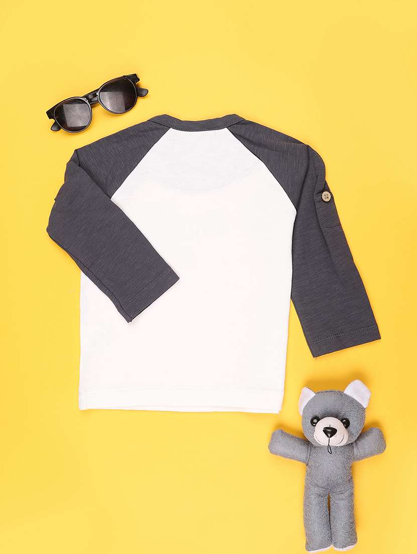 boys color block long sleeve t-shirt - 22467931 -  Standard Image - 2