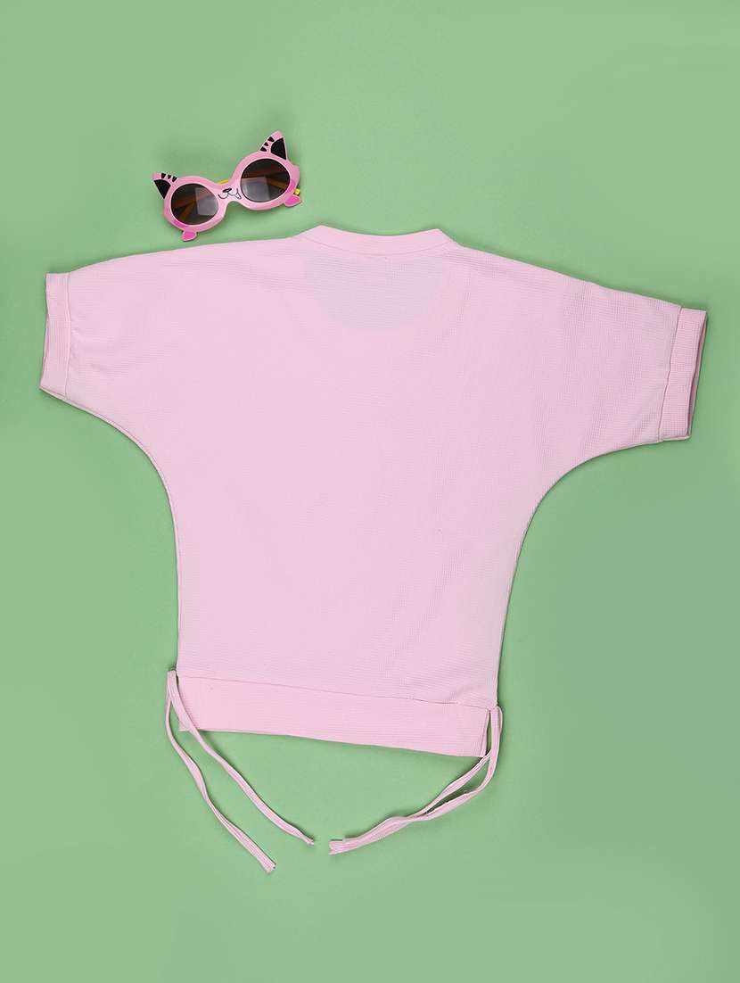 Girls Embroidered Short Sleeves Regular Tee - 22468249 -  Standard Image - 2