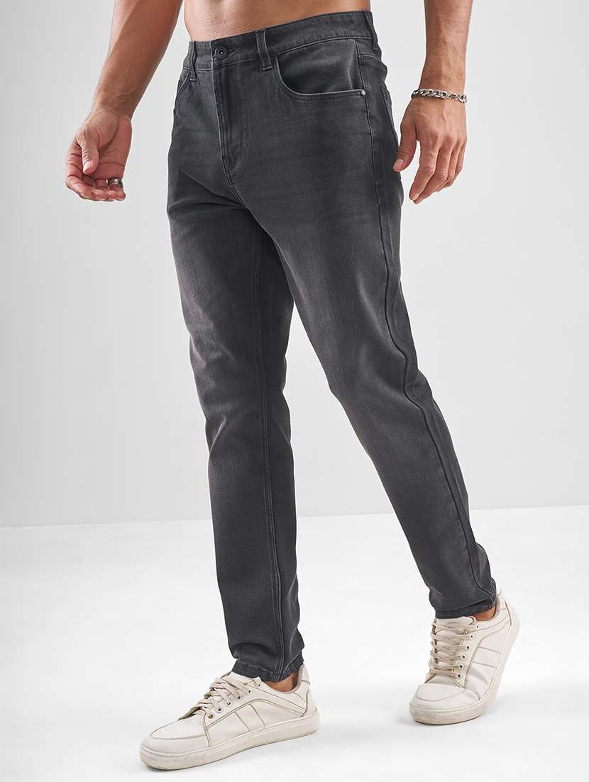 men black cotton jeans - 22469139 -  Standard Image - 2