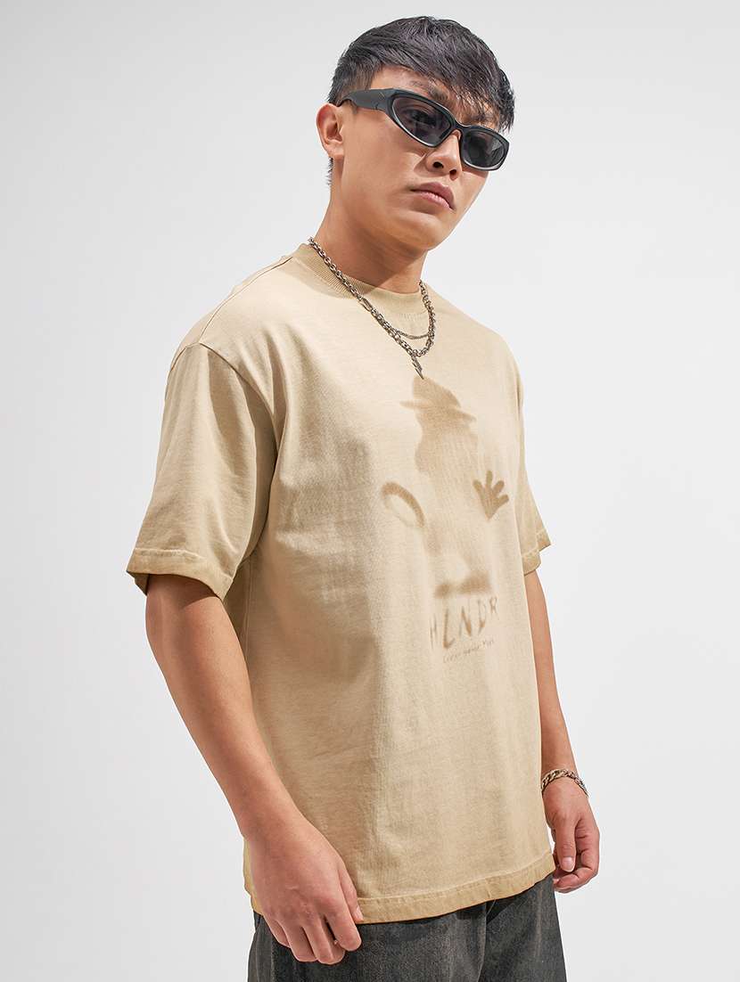 men printed short sleeve t-shirt - 22469217 -  Standard Image - 2
