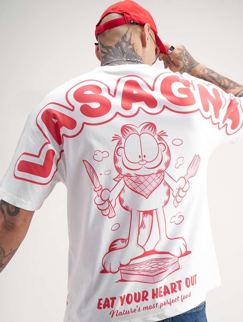 men printed short sleeve shirt