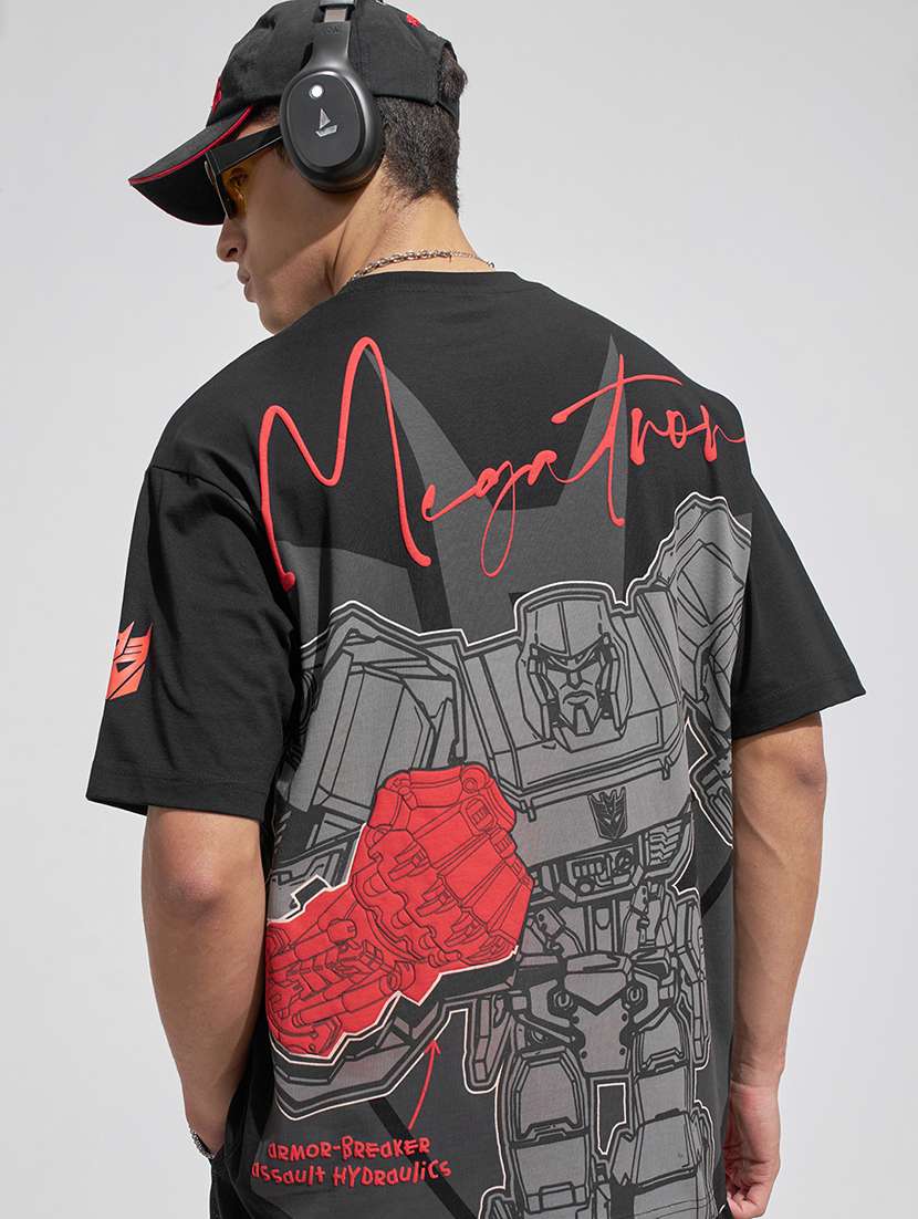men printed short sleeve t-shirt