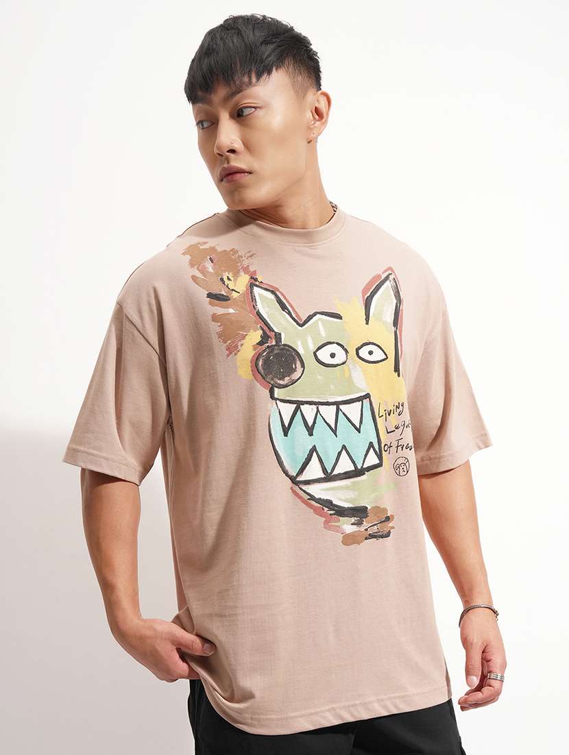 men printed short sleeve t-shirt - 22469356 -  Standard Image - 2