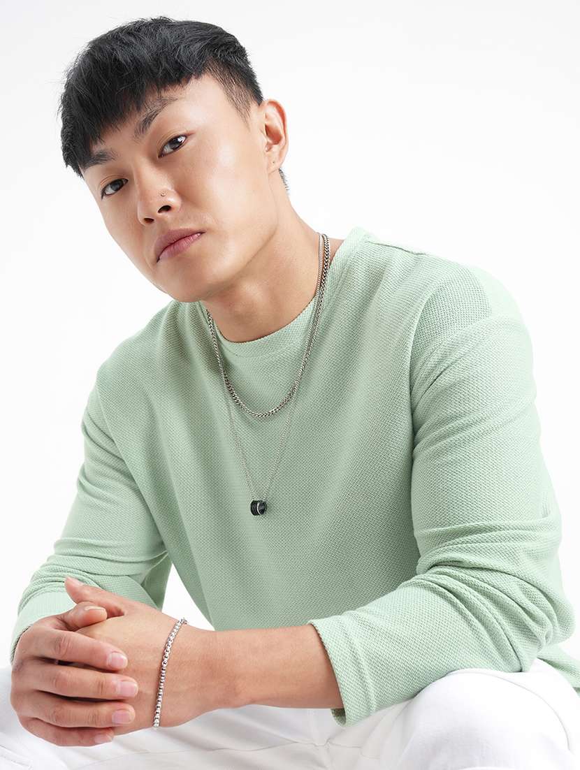 men solid long sleeve relaxed fit t-shirt - 22469358 -  Standard Image - 2