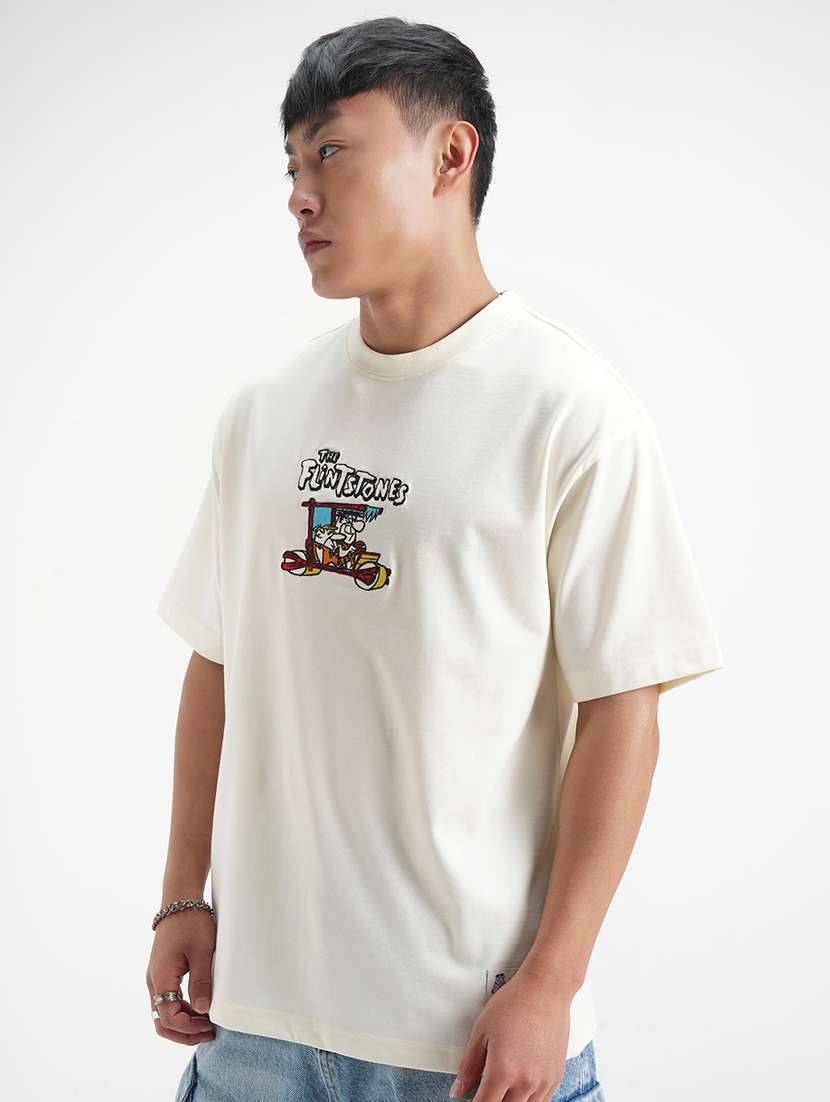 men printed short sleeve t-shirt
