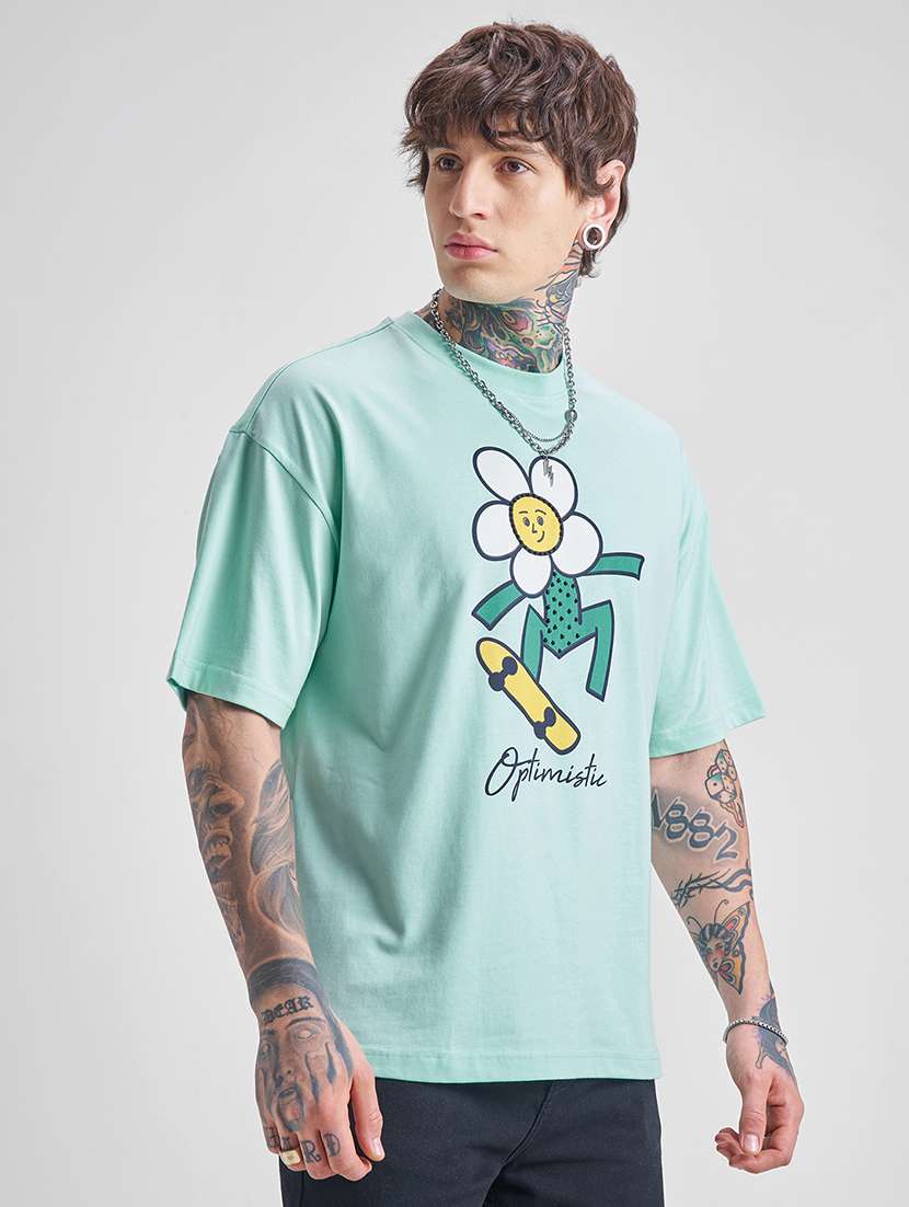 men green cotton plain t-shirt - 22469395 -  Standard Image - 2