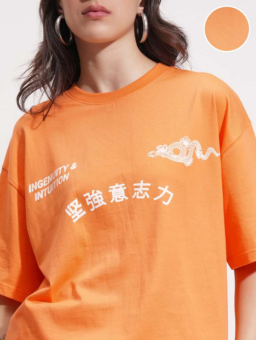 women printed short sleeve t-shirt - 22471116 -  Standard Image - 2