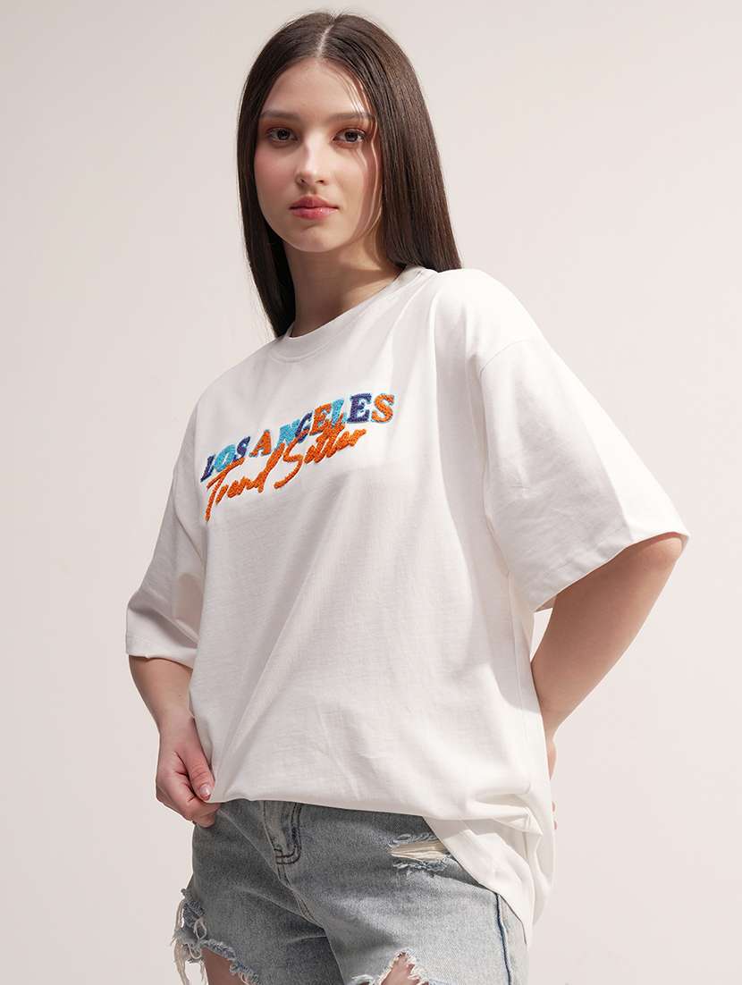 women printed short sleeve t-shirt - 22471145 -  Standard Image - 2