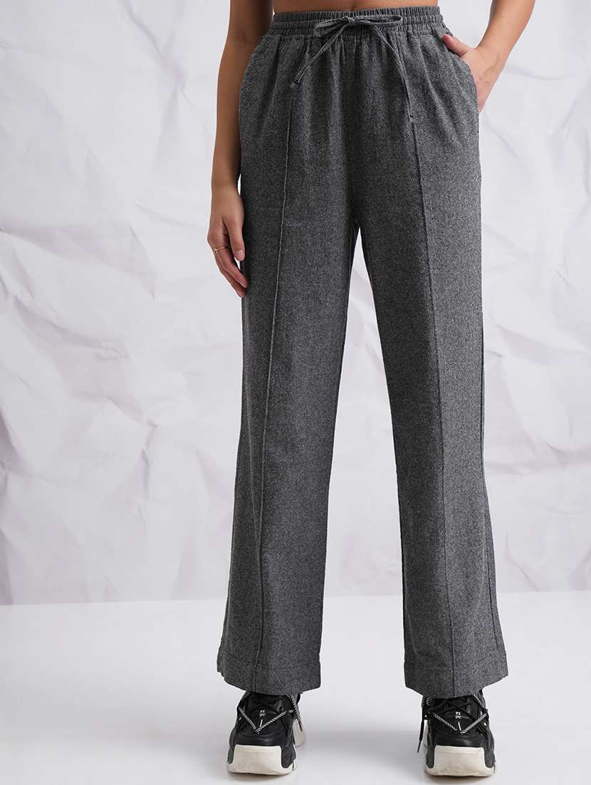 women black cotton chinos trouser