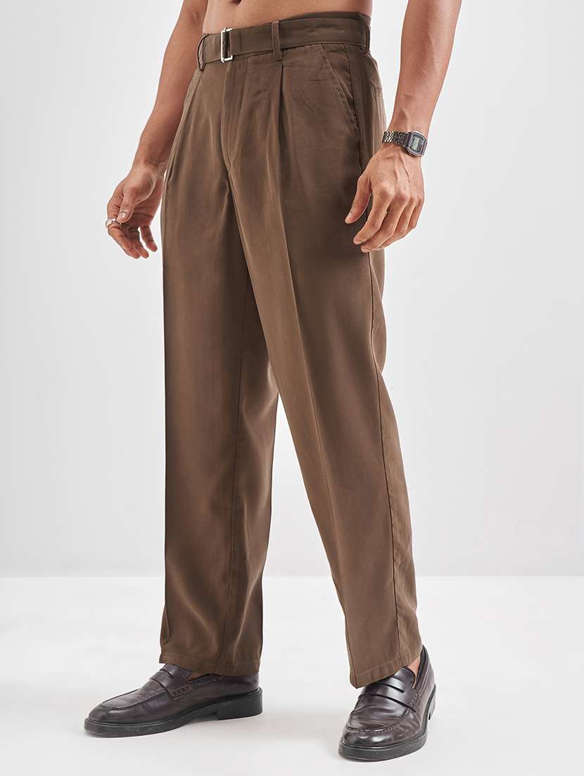 men viscose chinos casual trouser - 22471321 -  Standard Image - 2