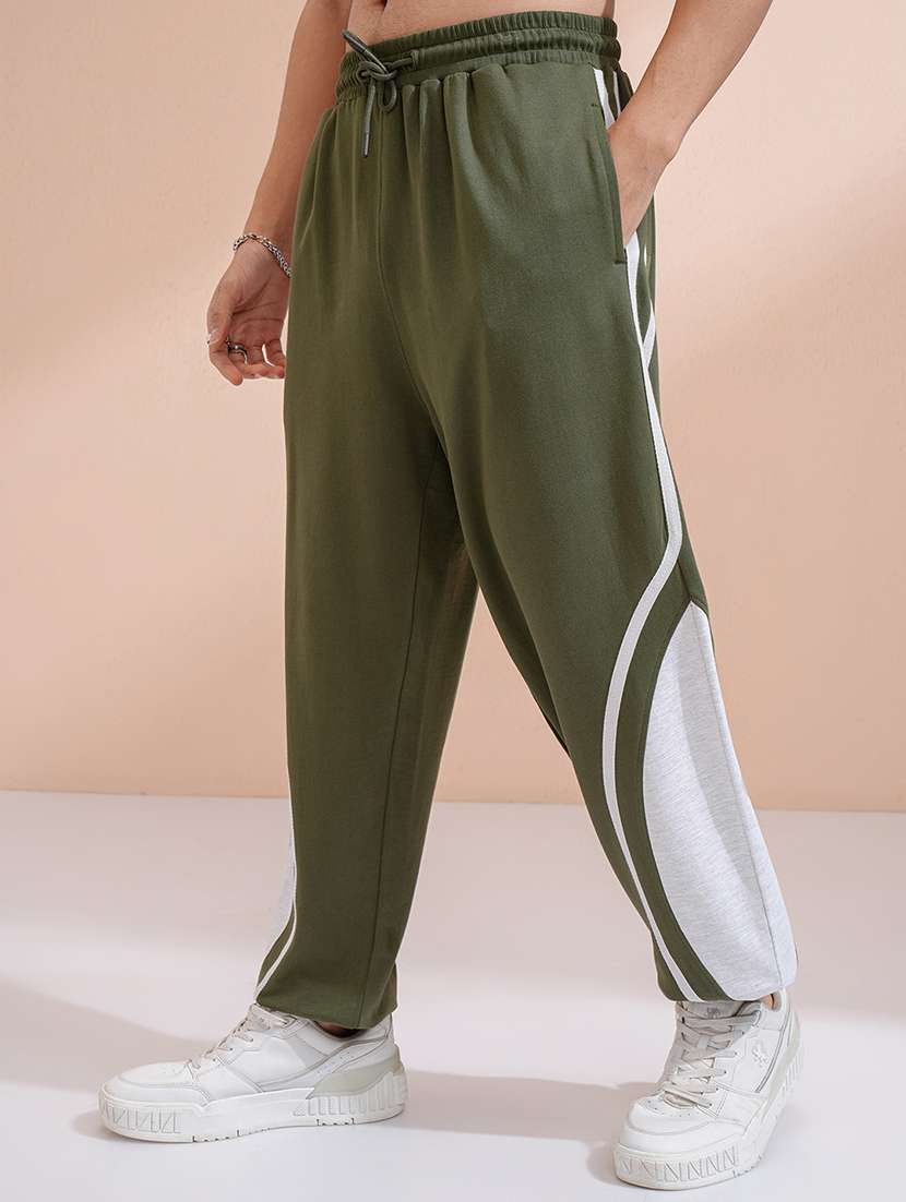 men olive cotton chinos casual trouser - 22471340 -  Standard Image - 2