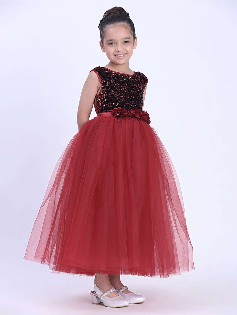 girls embellished fit & flare dress  - 22471591 -  Standard Image - 2