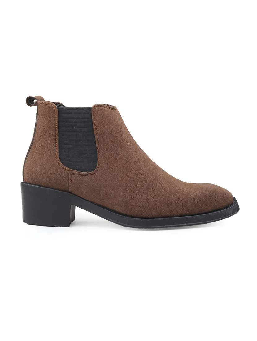 men brown high ankle boot - 22471621 -  Standard Image - 2