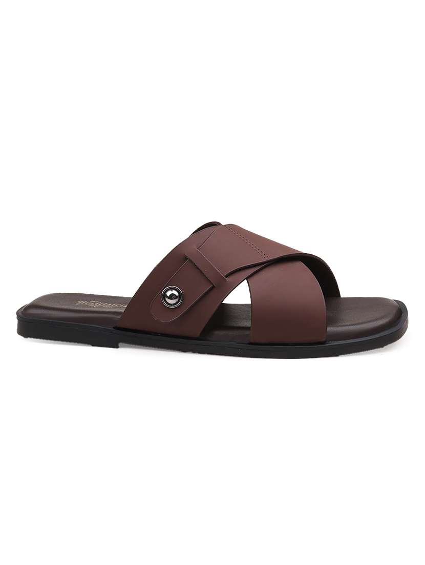 men solid slip on sandal - 22471625 -  Standard Image - 2