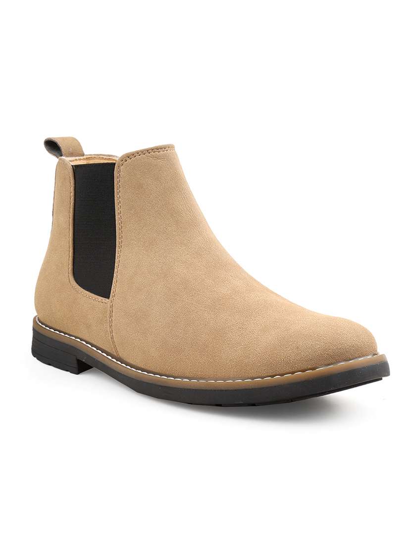 men tan high ankle boot - 22471638 -  Standard Image - 2