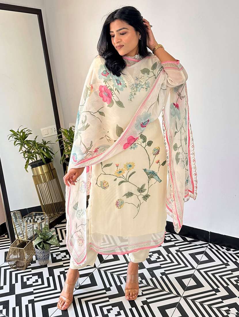 women beige suit set - 22471831 -  Standard Image - 2