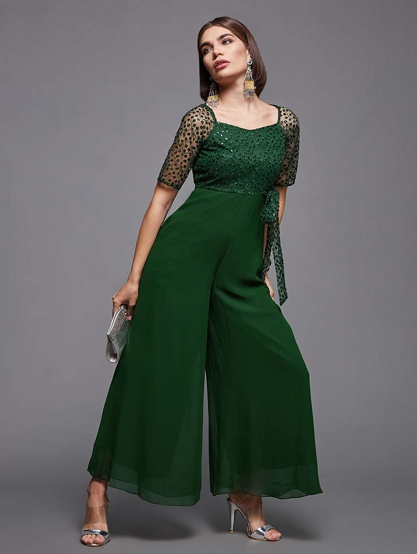 Women Polyester Full Leg Jumpsuit - 22472384 -  Standard Image - 2