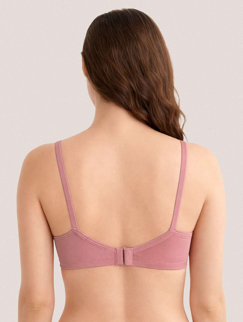 women multi colored  solid nylon regular bra - 22472561 -  Standard Image - 2