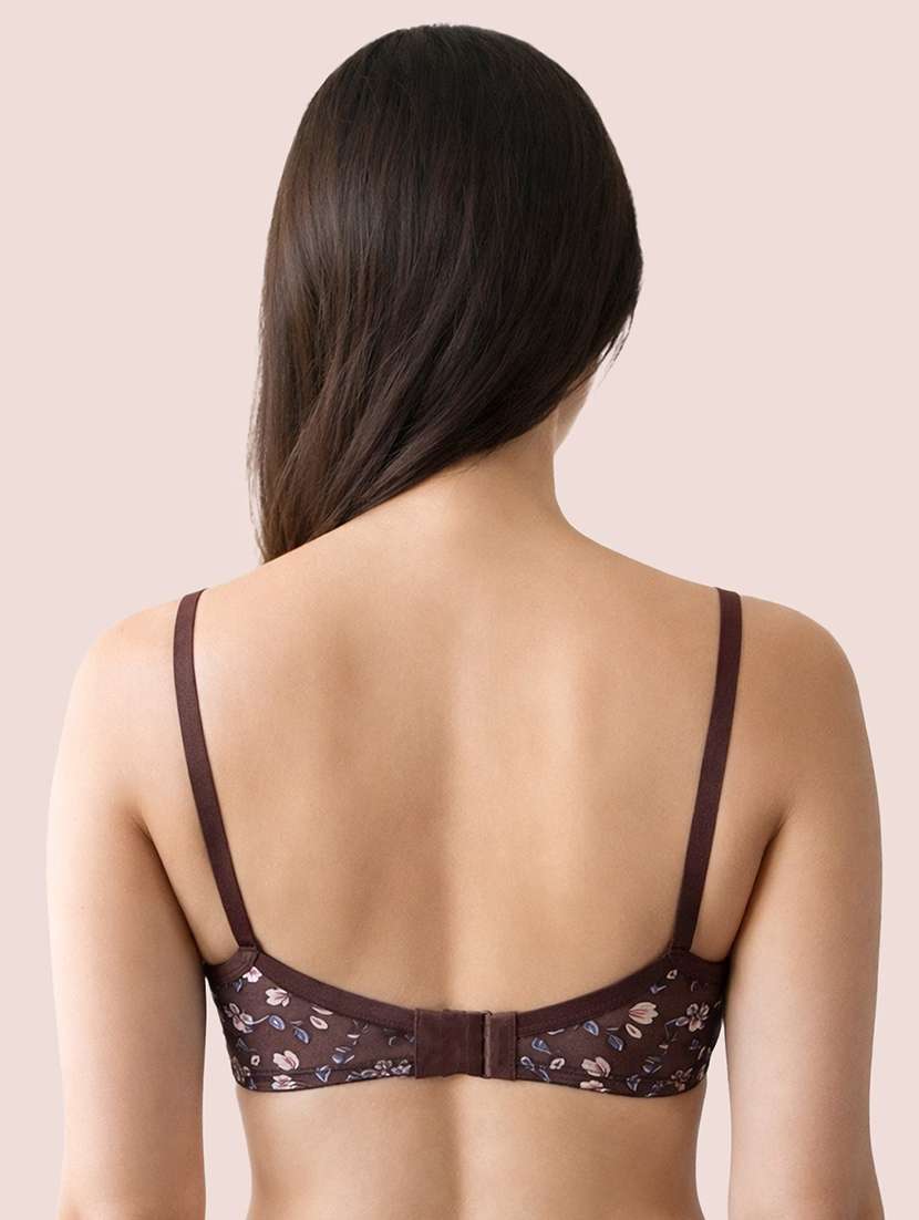 women multi colored solid  nylon regular bra - 22472562 -  Standard Image - 2