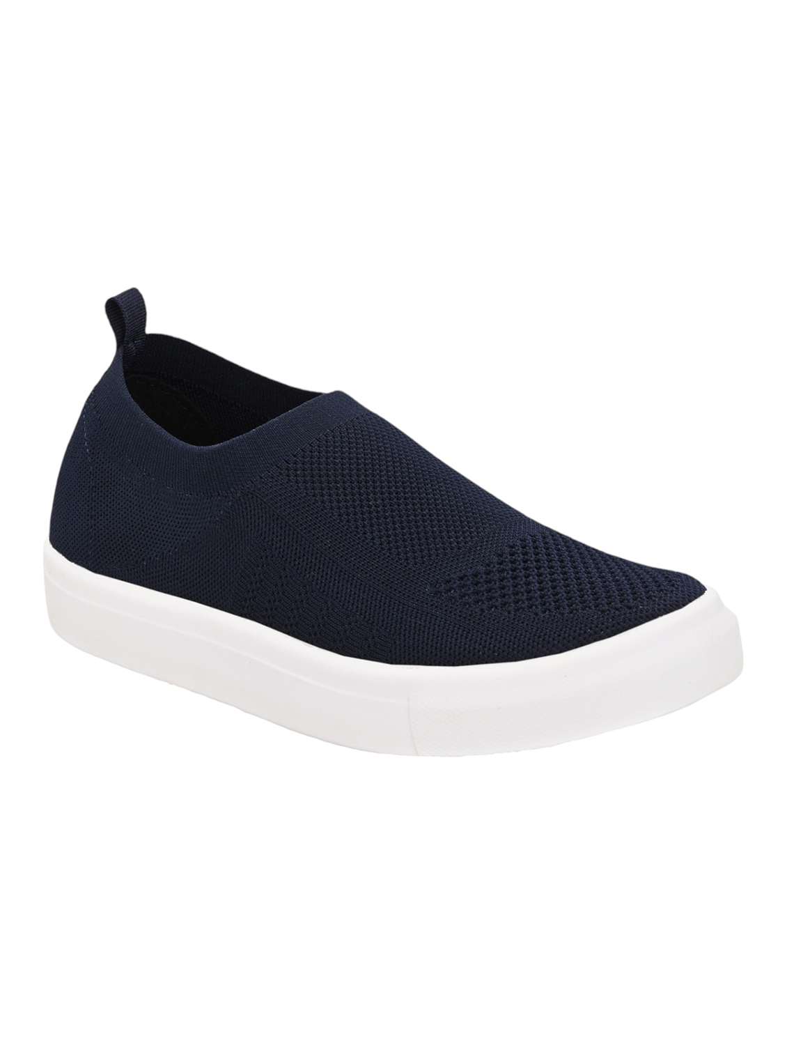 Men Solid Blue Slip On Sneaker - 22472799 -  Standard Image - 2