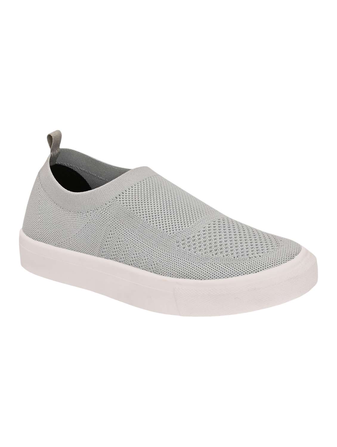 men solid grey slip on sneaker - 22472800 -  Standard Image - 2