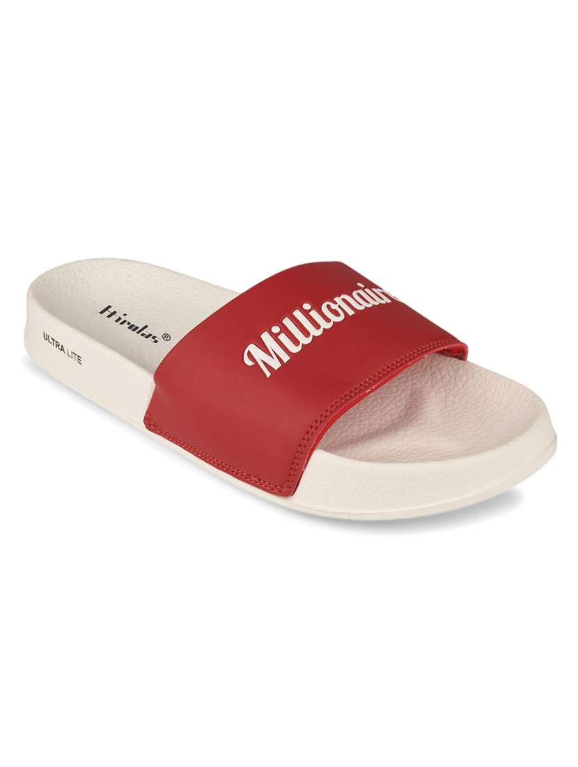 men solid red slider - 22472831 -  Standard Image - 2