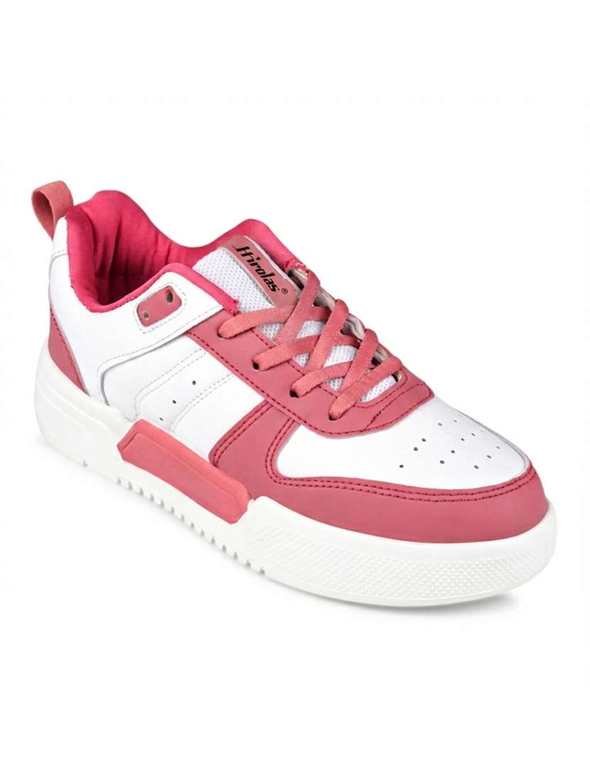 women pink lace-up casual shoe - 22472837 -  Standard Image - 2