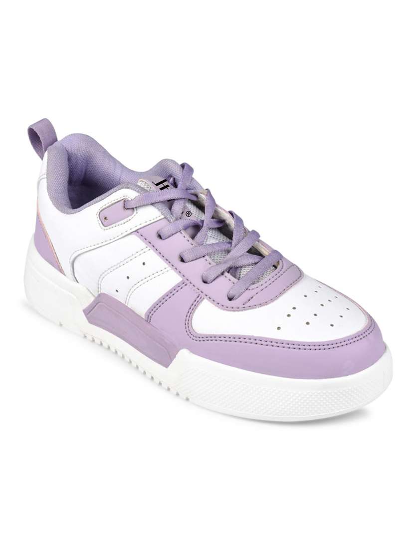 women purple lace-up casual shoe - 22472838 -  Standard Image - 2