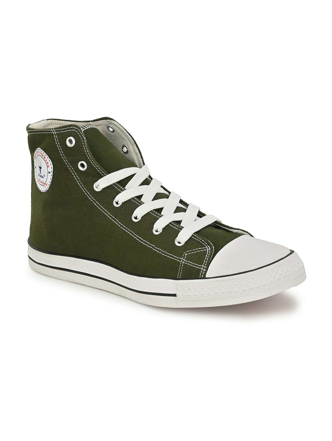 men solid lace up sneaker - 22472846 -  Standard Image - 2