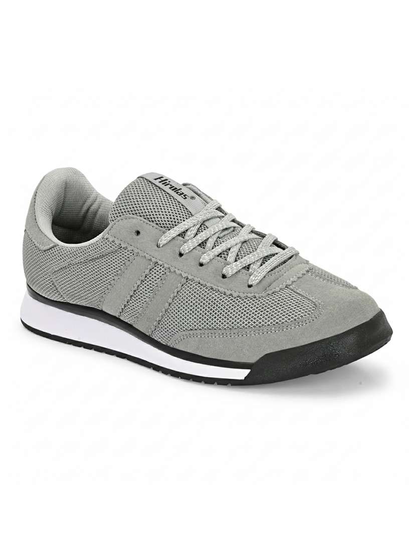 men grey lace up sneaker - 22472851 -  Standard Image - 2
