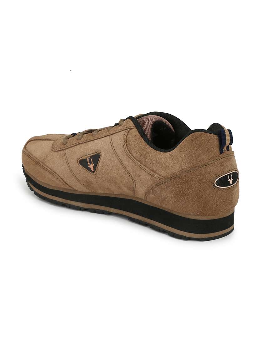 Men Solid Brown Lace Up Shoe - 22472863 -  Standard Image - 2