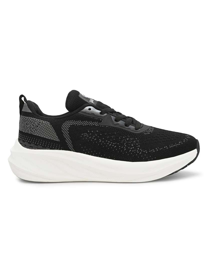 men solid black lace up shoe - 22472879 -  Standard Image - 2