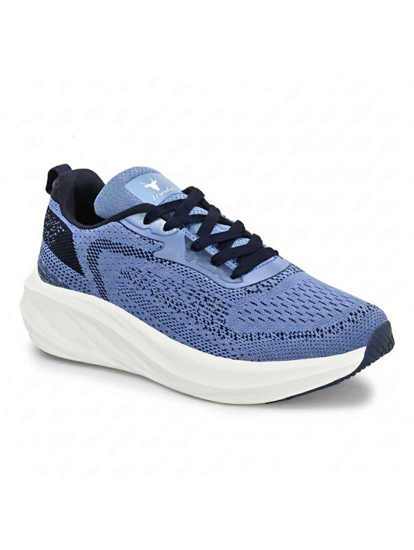 men solid blue lace up shoe - 22472880 -  Standard Image - 2